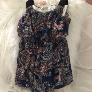 Baileys Blossom Romper NWT